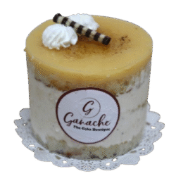 Mini Tarta de Turrón y Yema Tostada