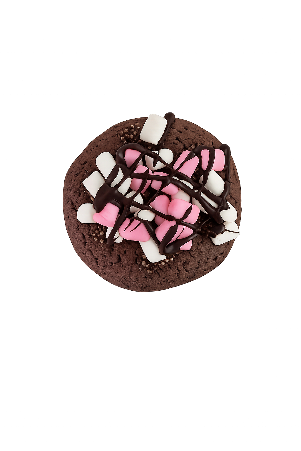 Cookie XXL de Chocolate y Avellanas con Marshmallows