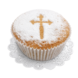 Mini tarta Santiago