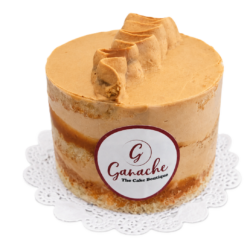 Mini tarta de Mousse de Dulce de Leche y Caramelo Salado