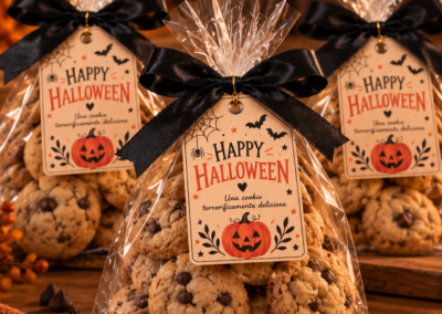 BOLSA COOKIES CHIPS HALLOWEEN