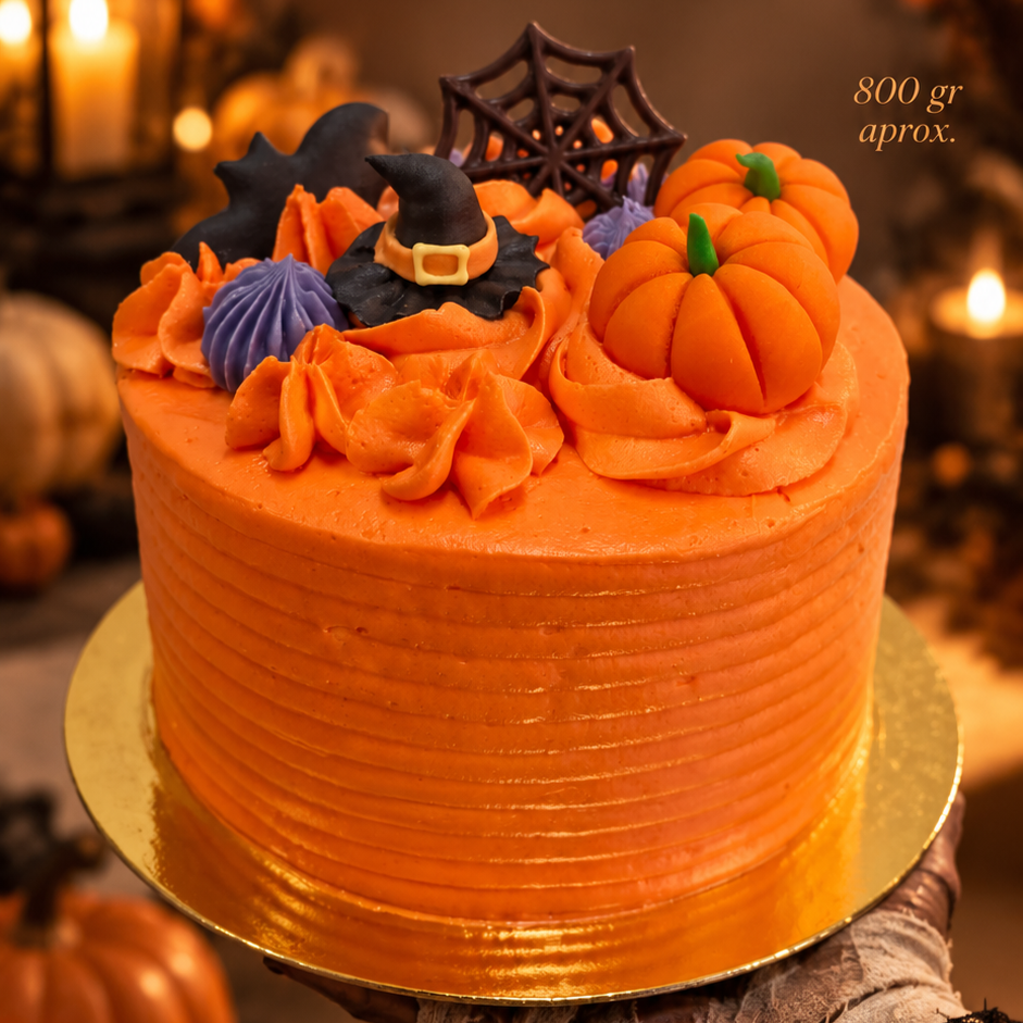 TARTA CALABAZA HALLOWEEN