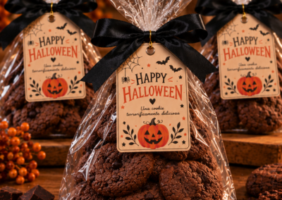 BOLSA COOKIES CHOCOLATE HALLOWEEN