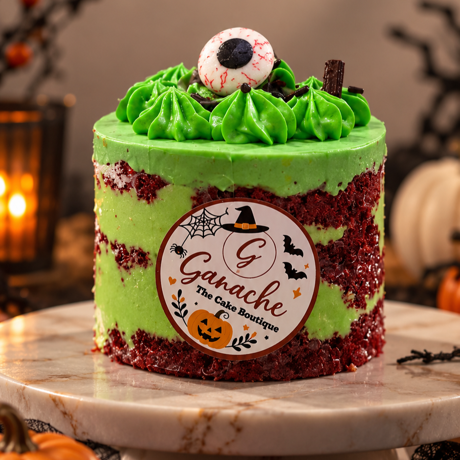 MINI TARTA RED VELVET HALLOWEEN